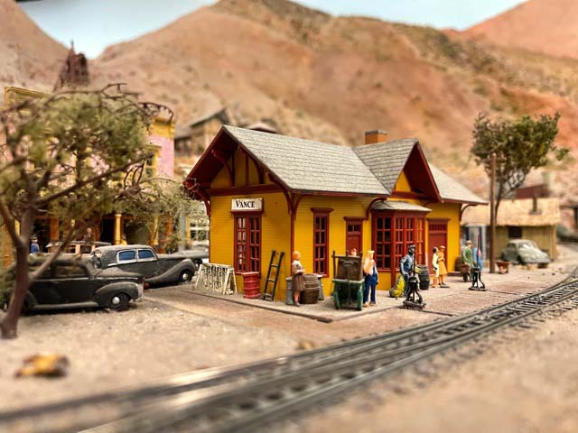 San diego model railroad museum track station