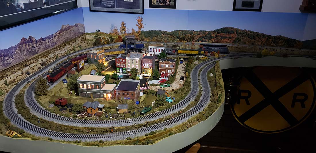 ho scale town