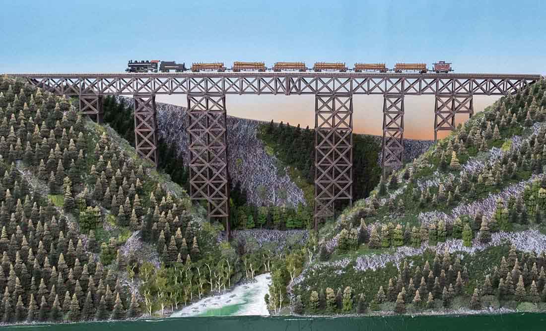 trestle bridge N scale