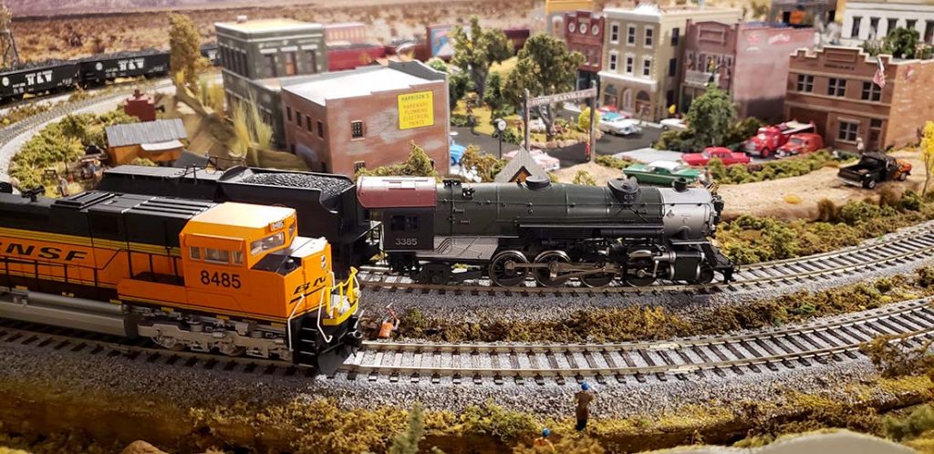 HO scale town - Eric's latest update - Model railroad layouts ...