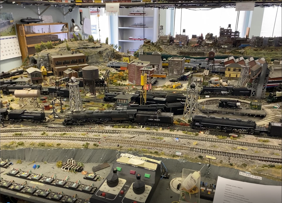 HO scale model railroad steam locomotive