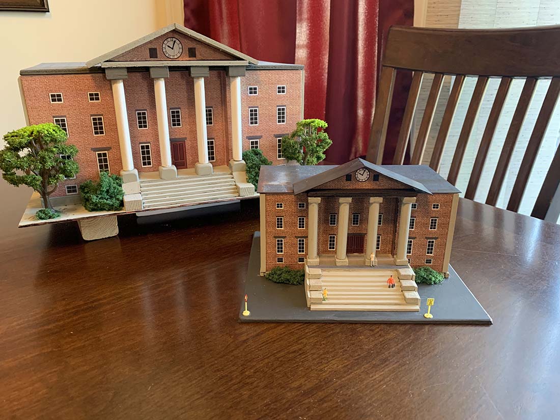 N scale courthouse