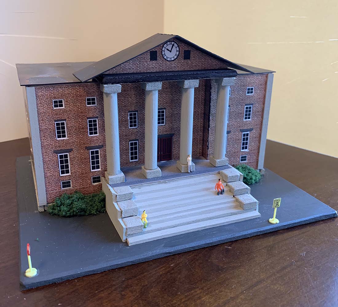 N scale courthouse 