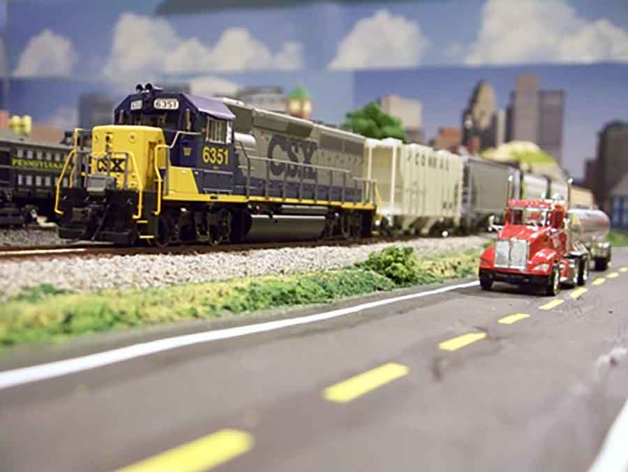 Pennsylvania model railroad freight