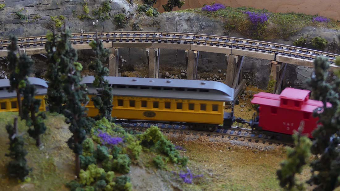 4x8 model railroad layouts train