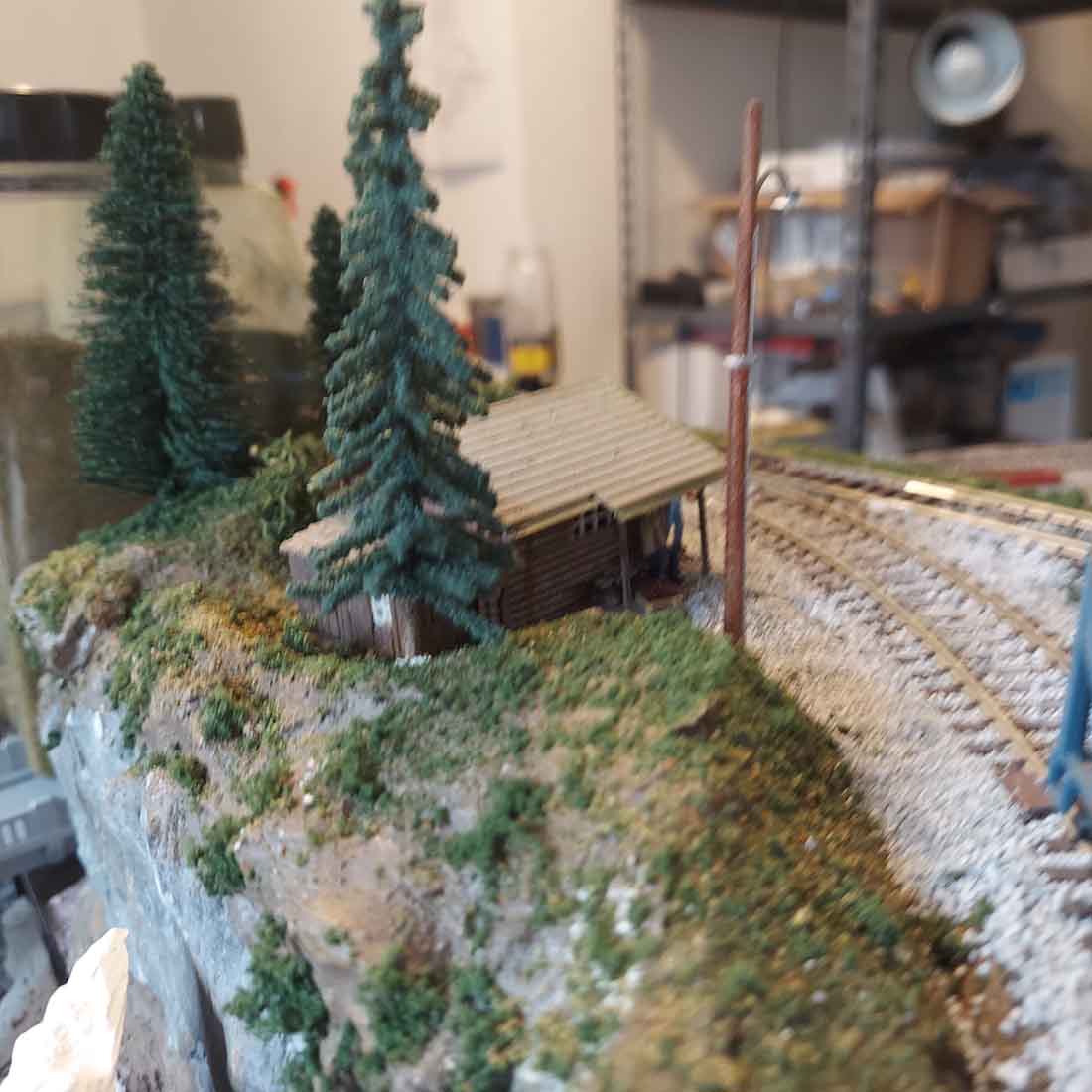 HO scale turnout