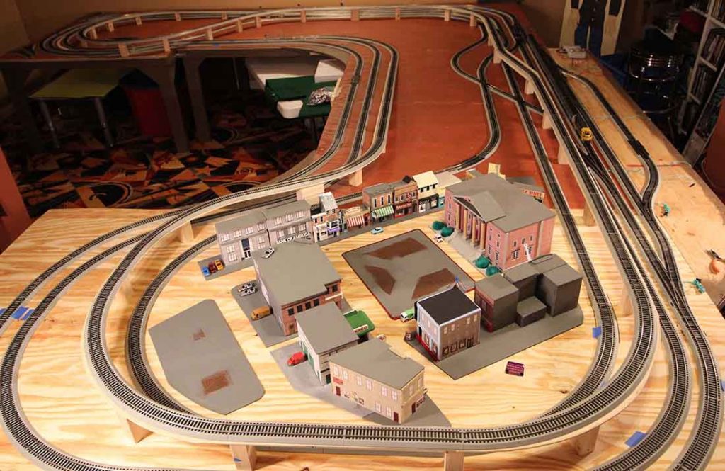 ho train table plans