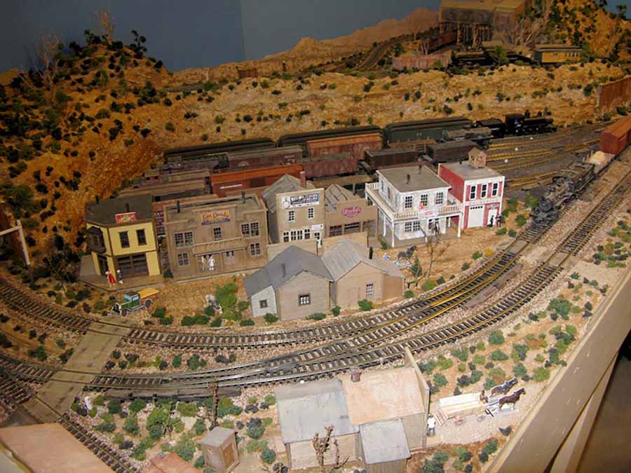 rich HO scale model railroad