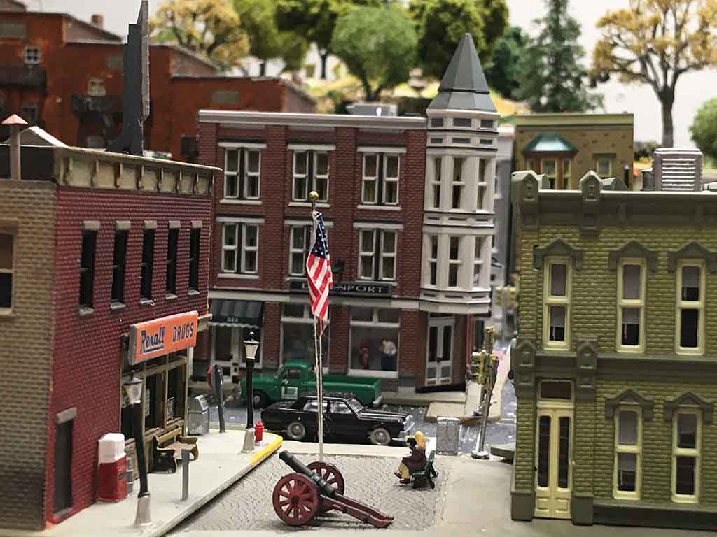 model railroad street