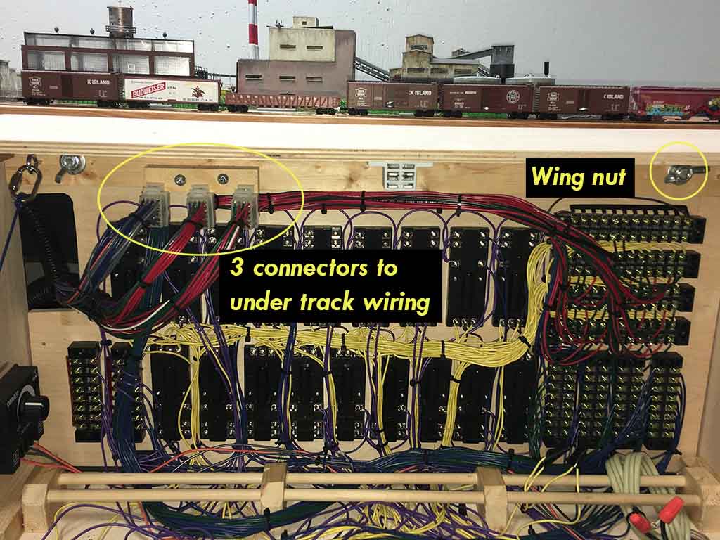 3x5 n scale layout wiring