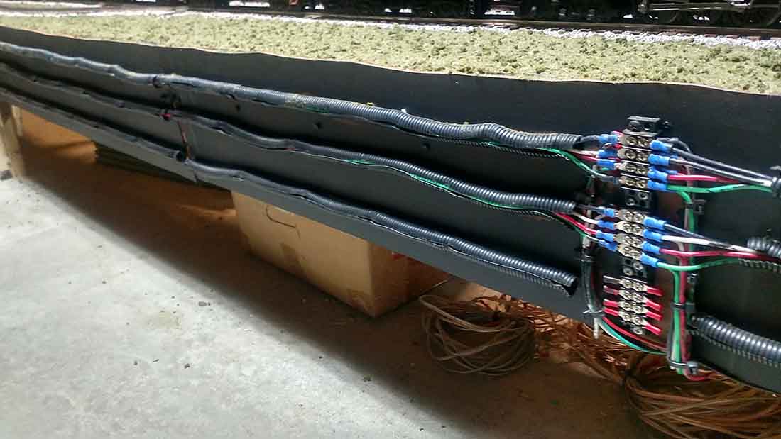 O scale track layout wiring
