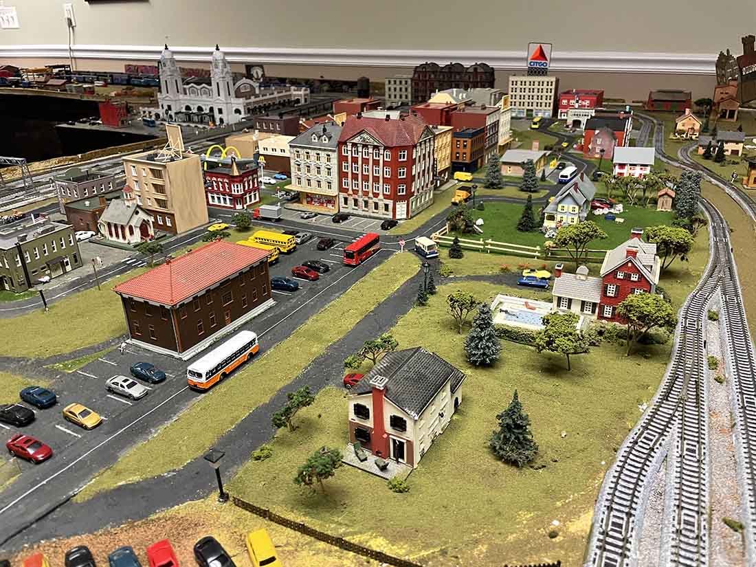 N scale town