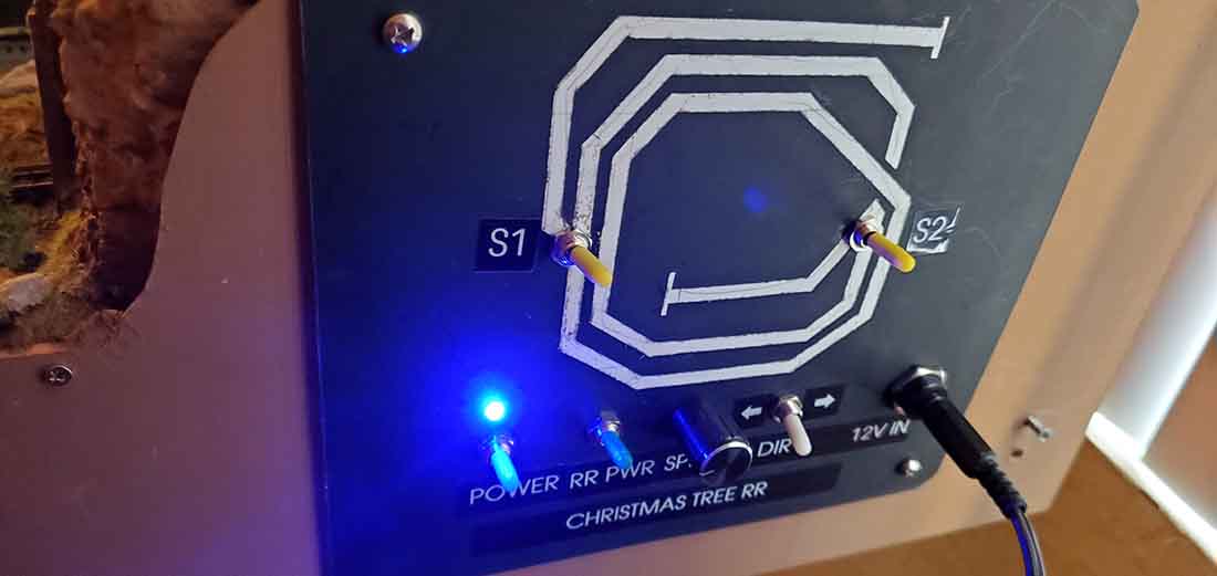 Christm n scale control panel