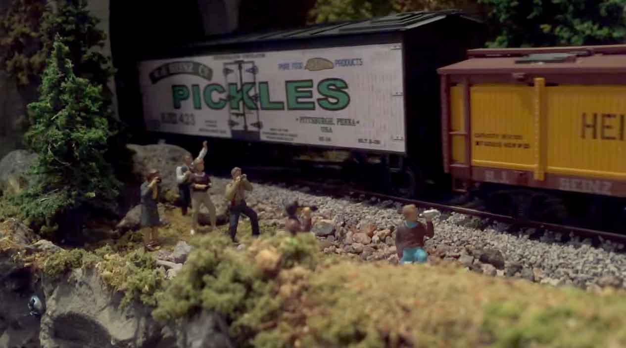 model train small project freight