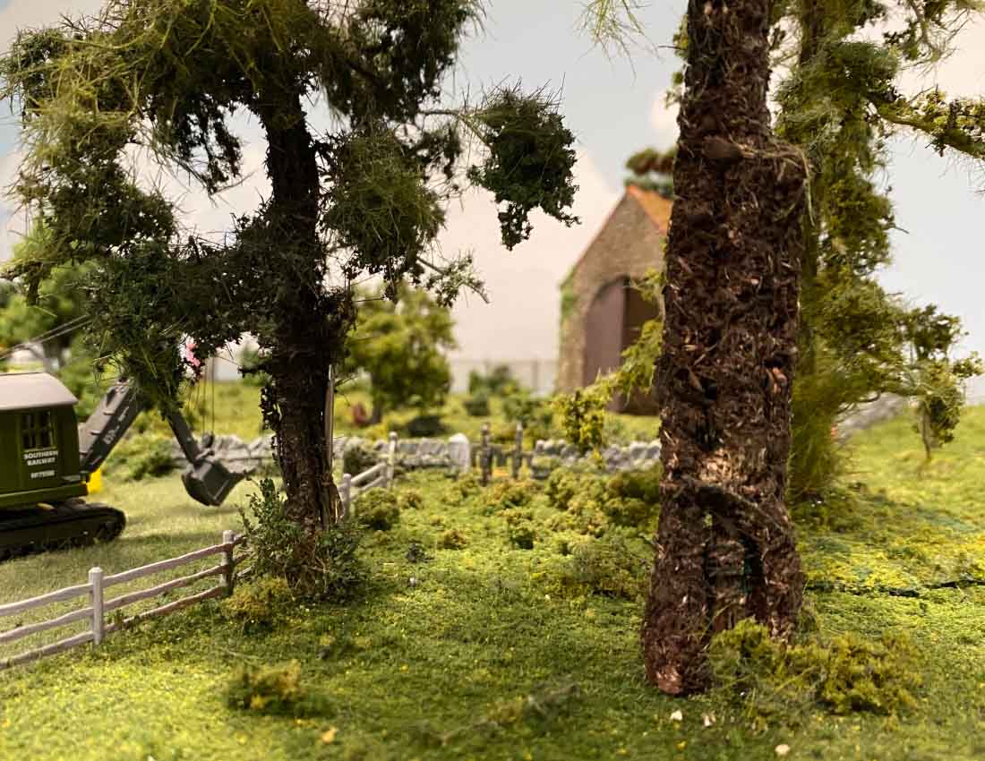 making trees model railroad