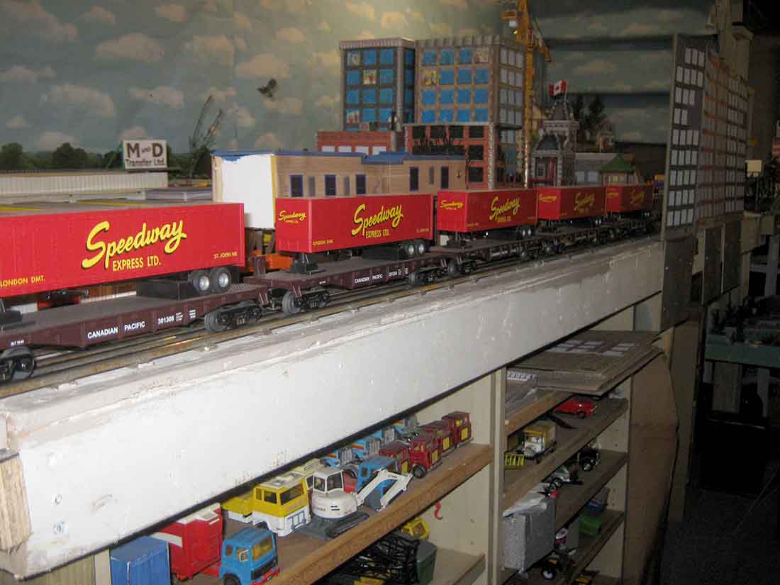 speedway express freight trains