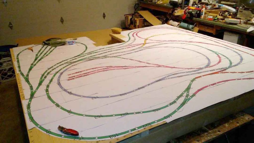 HO track layout - Gary's - Model railroad layouts plansModel railroad ...