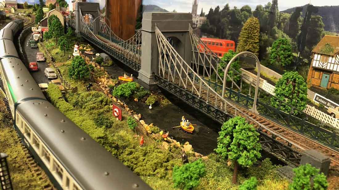 model railway bridgeOO scale