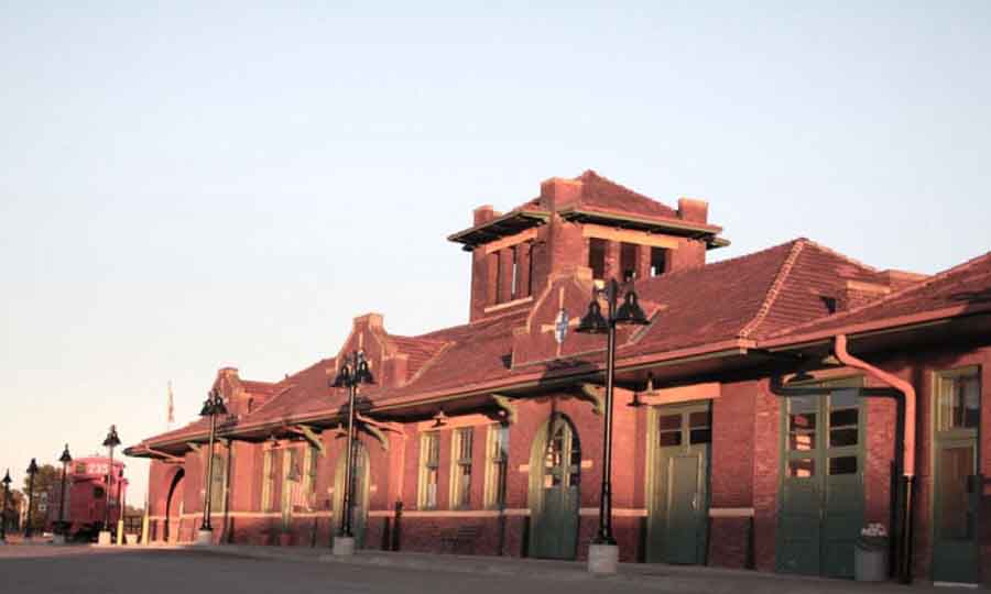 old santa fe train station
