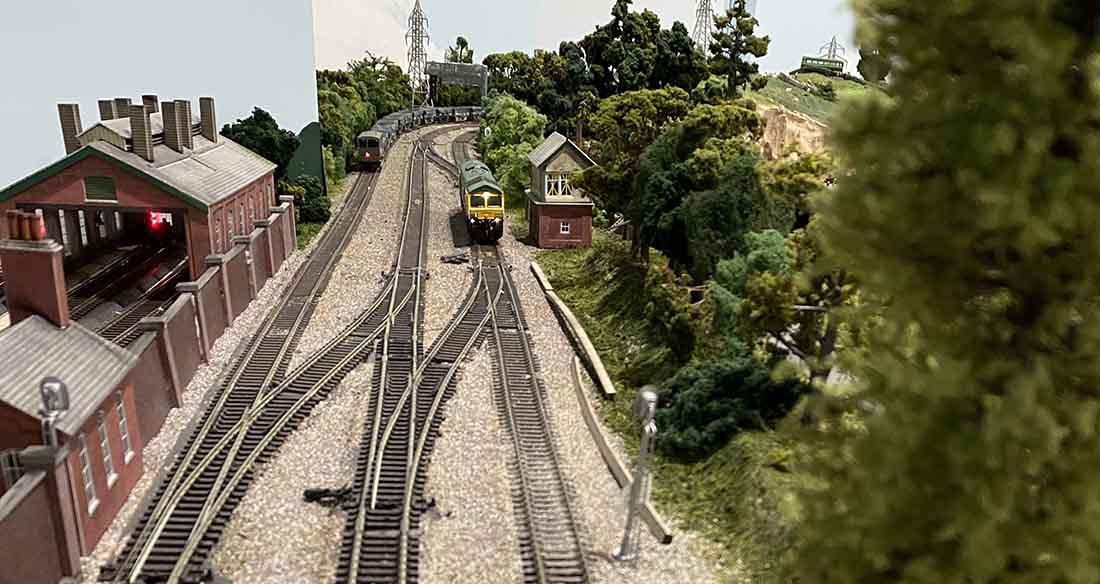 model railway points