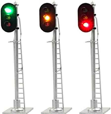 HO scale traffic lights