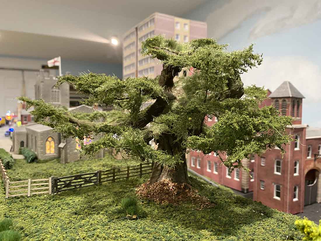 model railway tree