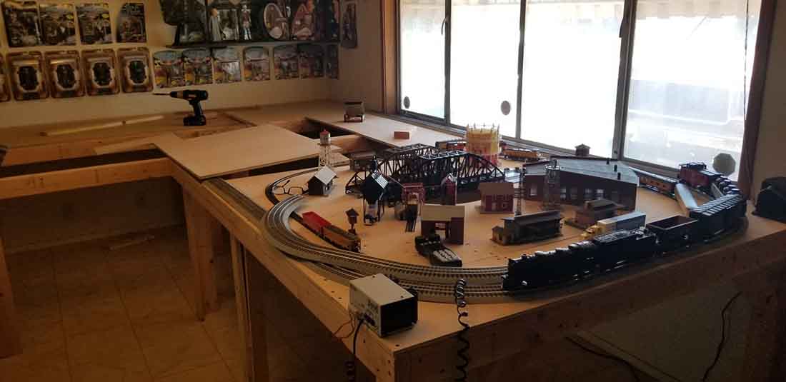HO scale just track