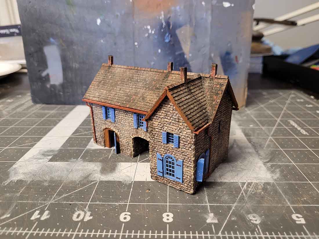 scratch build house n scale