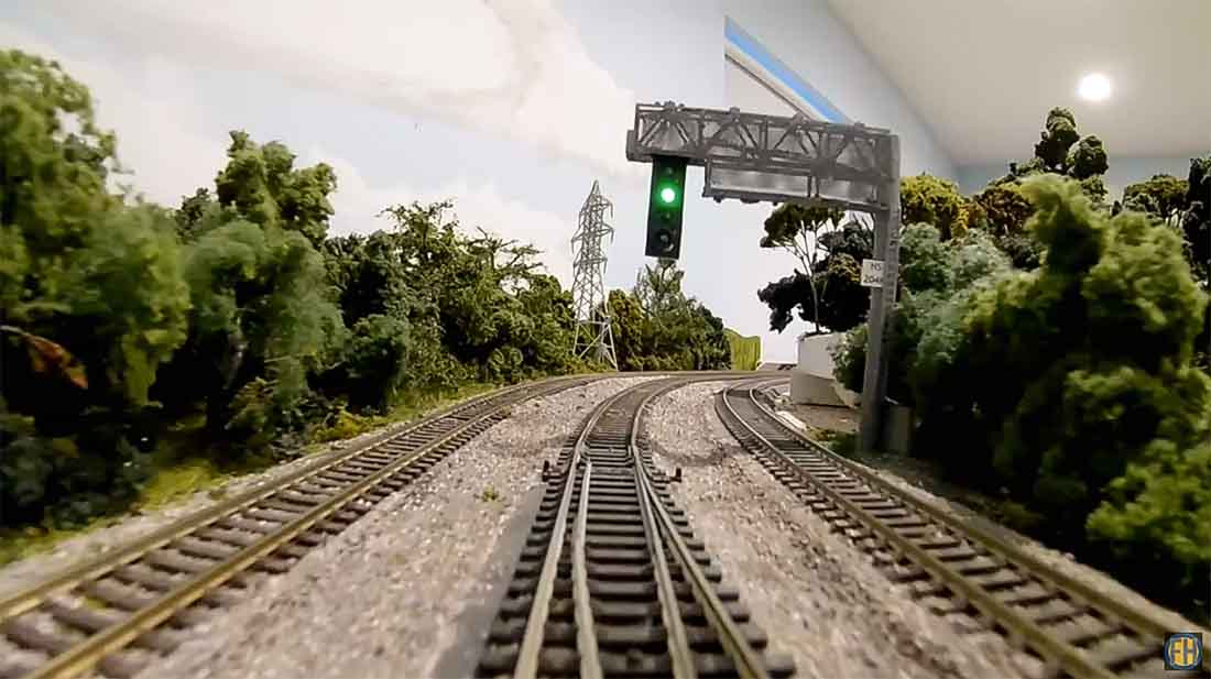 model railway signal