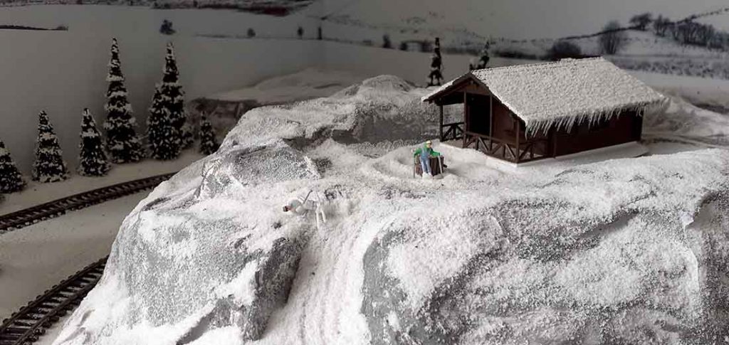 Adding snow to your train layout - Model railroad layouts plansModel ...
