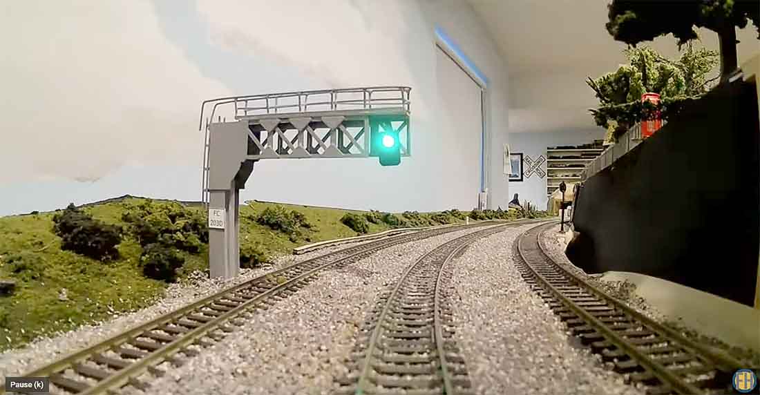 model railway signals ballast