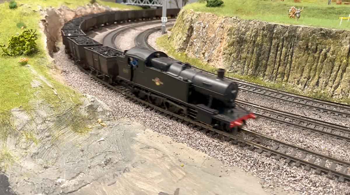 model train steam train