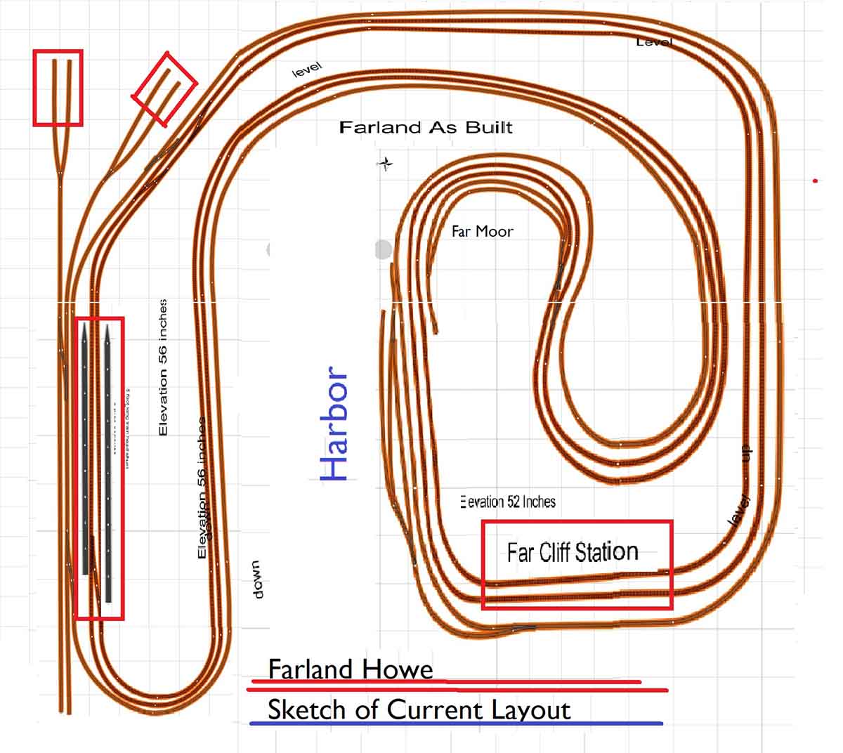 OO scale track plan