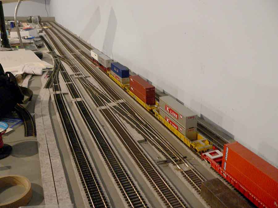 model railroad 20x32 track