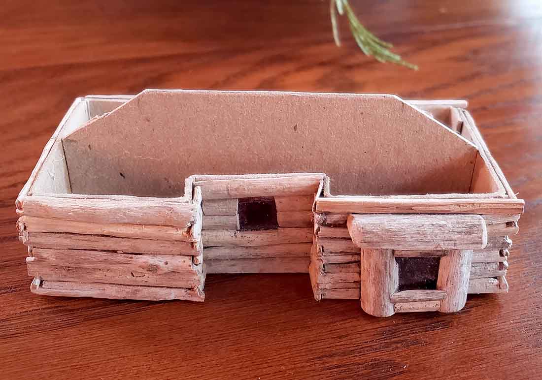 making model log cabin