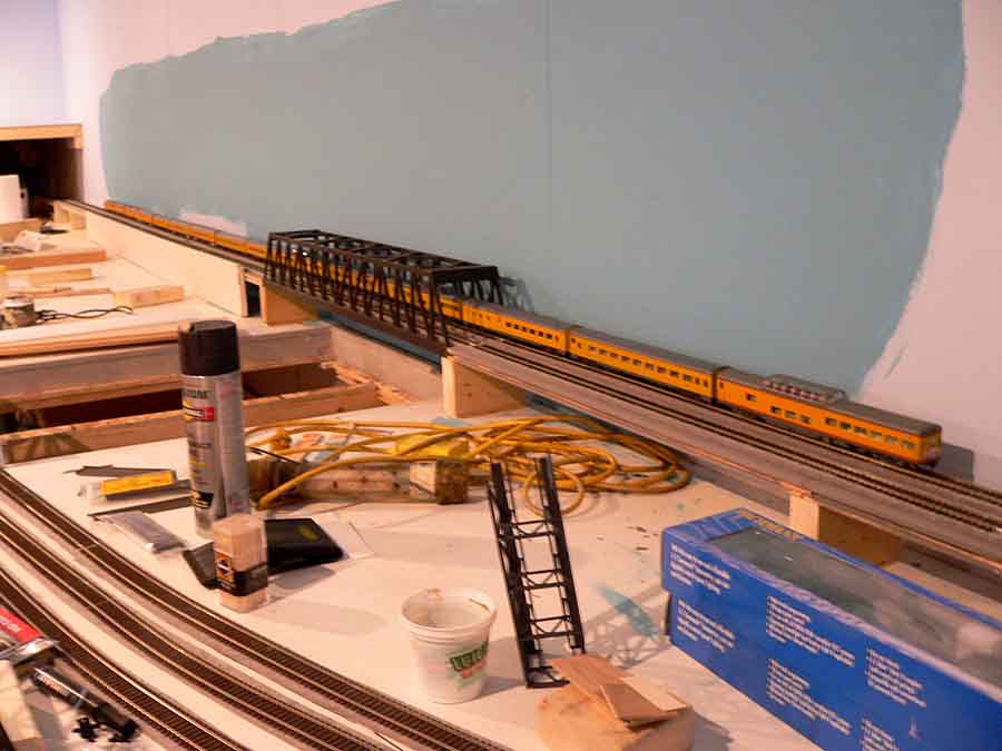 passenger model train