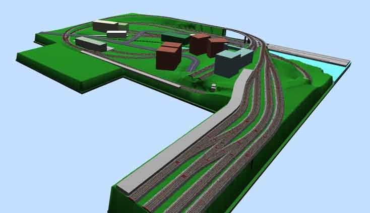 model railroad track plan scarm