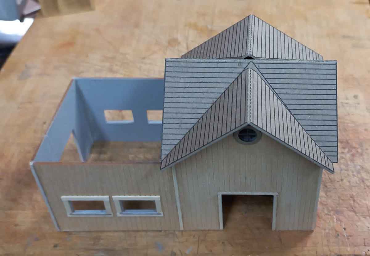 roof for model building
