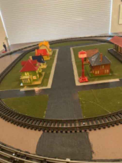 model train houses