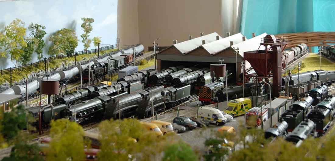model railroad museum theme