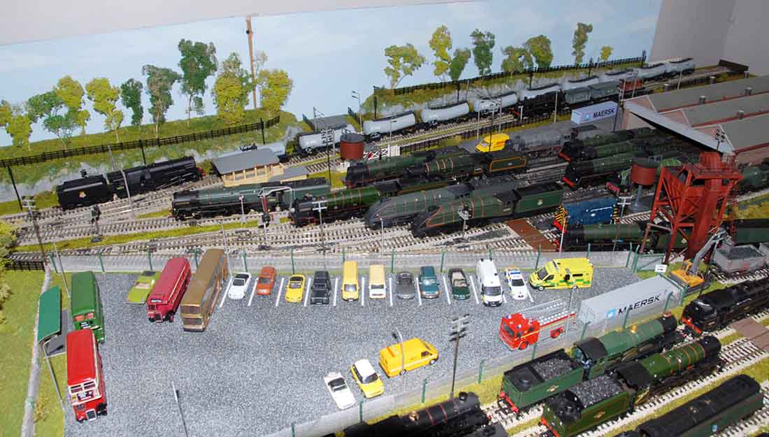 model train layout ideas