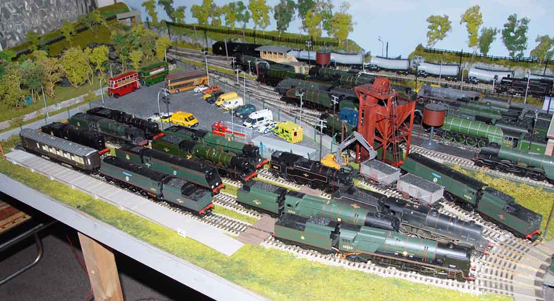 steam engine museum theme