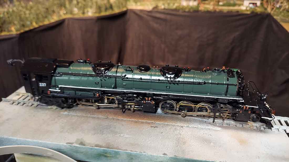 Yellowstone steam locomotive