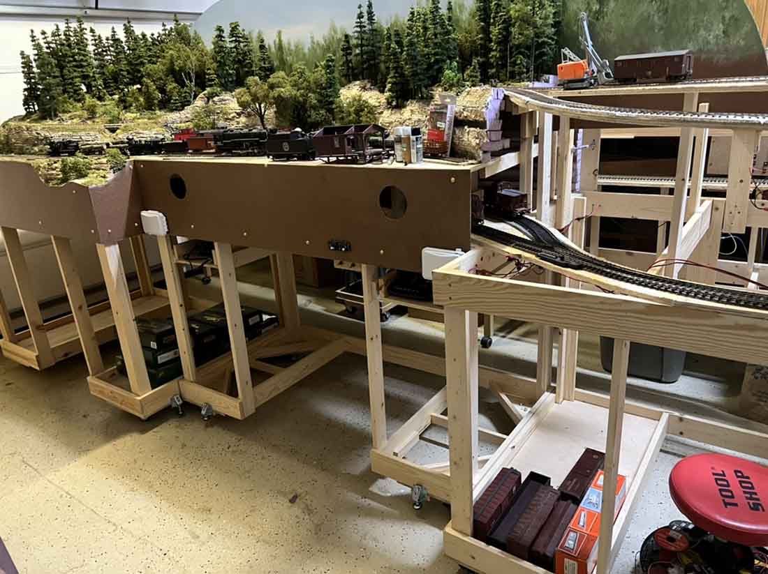 HO scale bench