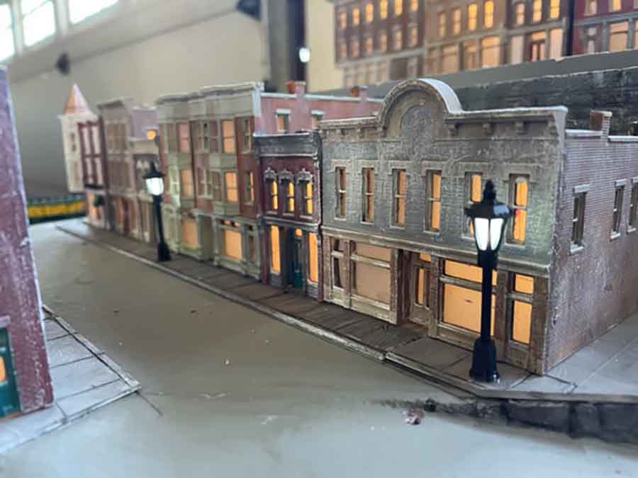 N scale city layout