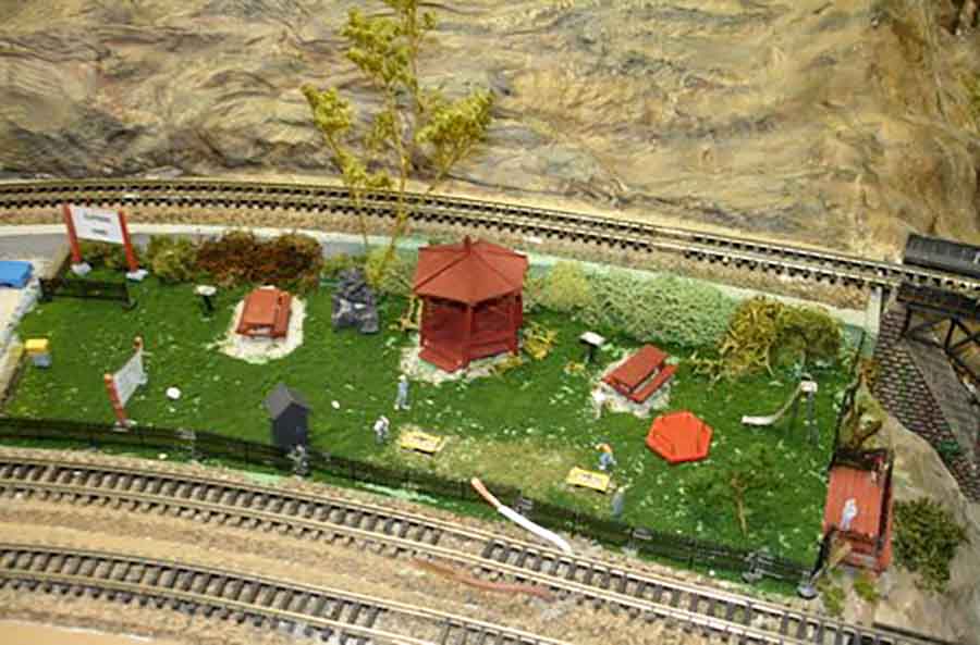 N scale canadian layout