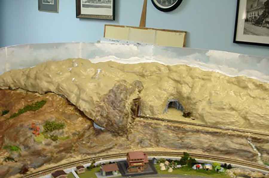 N scale canadian layout