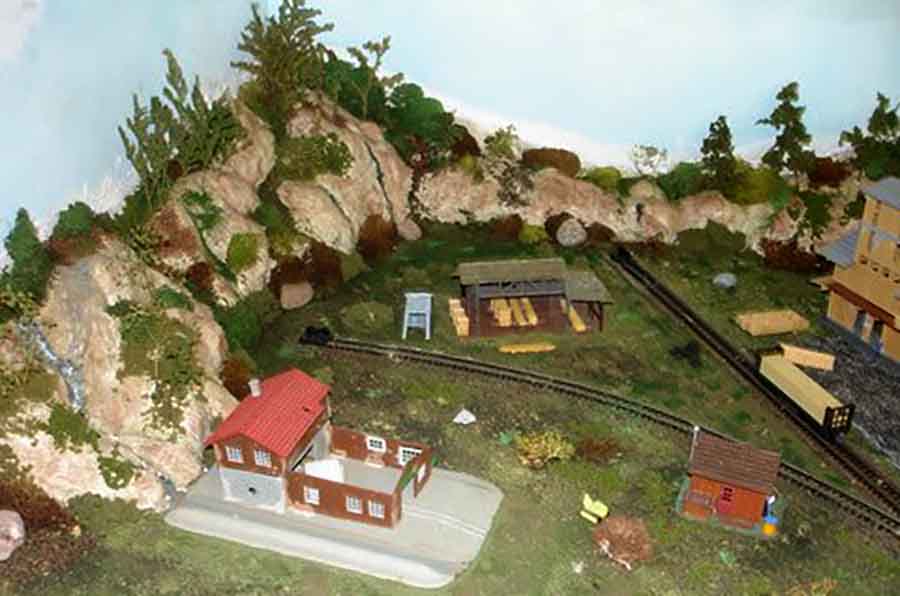N scale canadian layout sidings