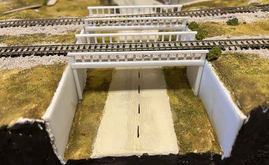 HO Scale Tan Rock Embankment Scenery Sheets – 5 Seamless 8.5x11, Model Train