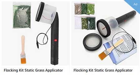 static grass applicator